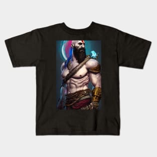 KRATOS CYBERPUNK Kids T-Shirt